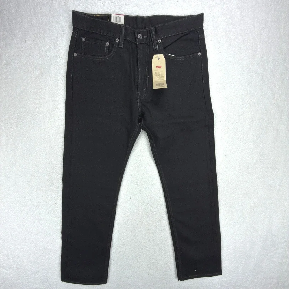 Levis‎ 505 Regular Fit Straight Leg Jeans Mens 33x32 Black NWT NOS Vintage